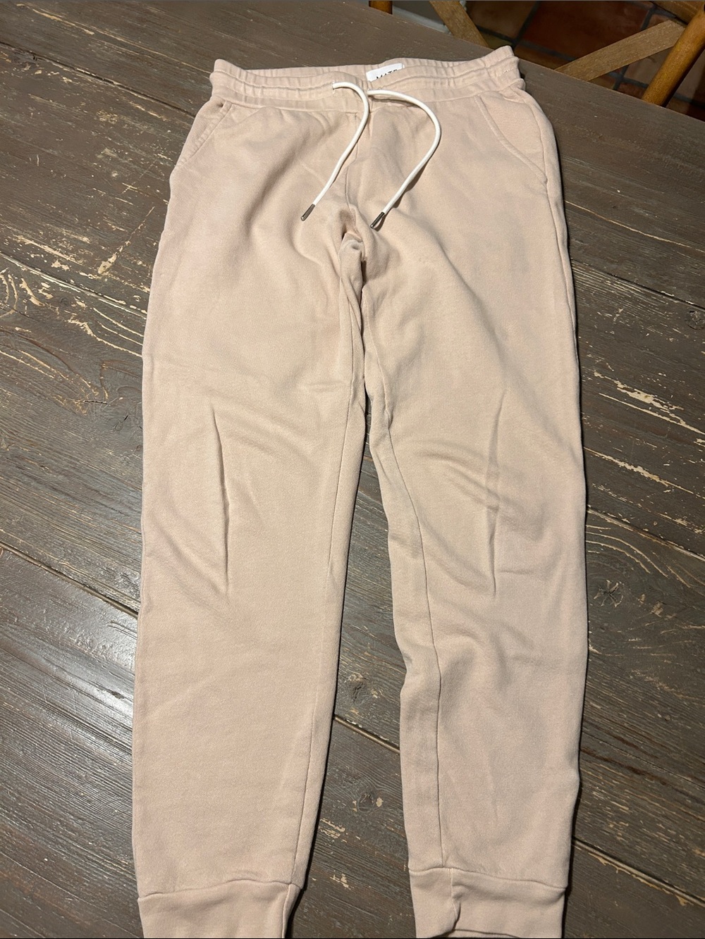 MATE the label Organic Terry Jogger in Latte